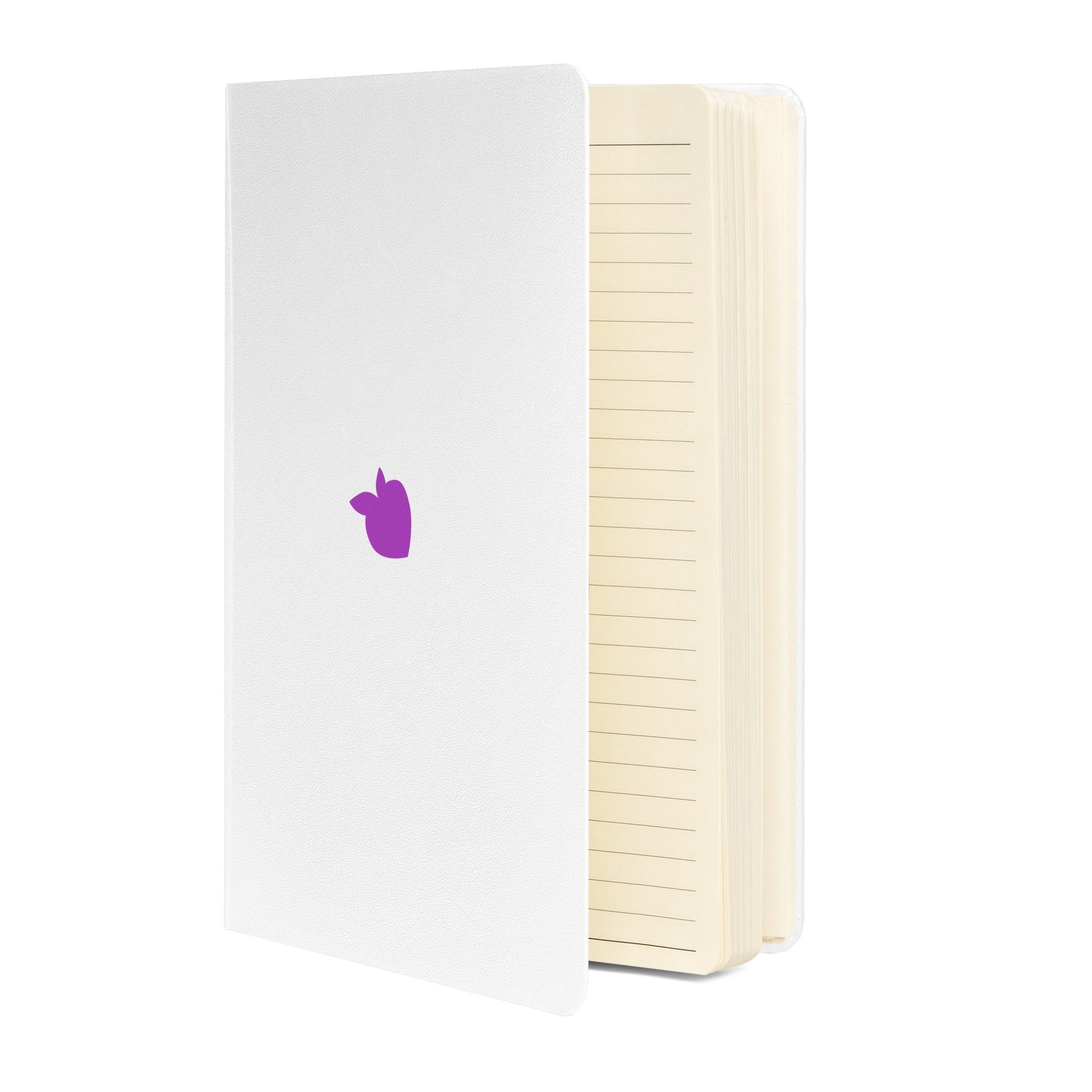 Hardcover Bound Notebook White • tsgabrielle™ USA • • Hardcover Bound Notebook White