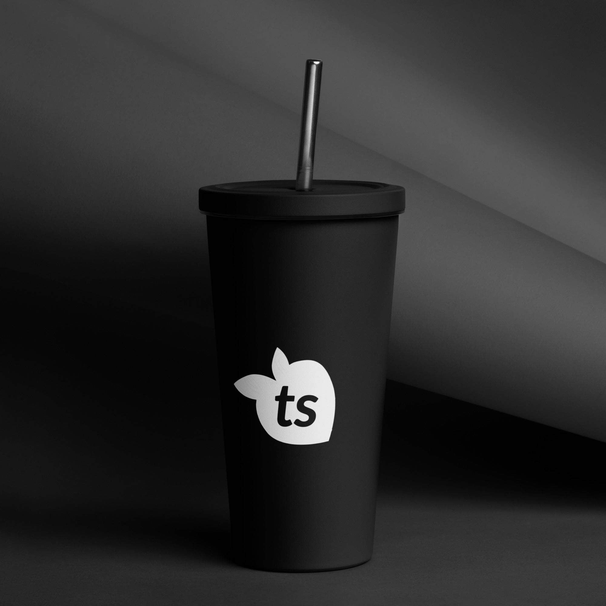 tsgabrielle® • Tumbler • Stainless Steel • Black • 20 oz