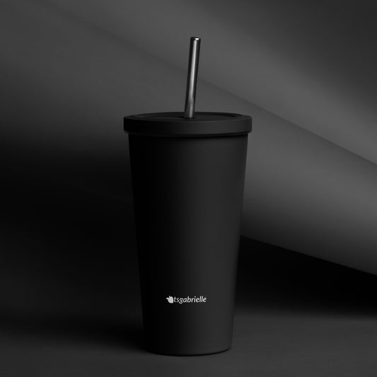 tsgabrielle • Tumbler • Stainless Steel • Black • 20 oz - 500 ml