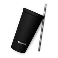 tsgabrielle® • Tumbler • Stainless Steel • Black • 20 oz