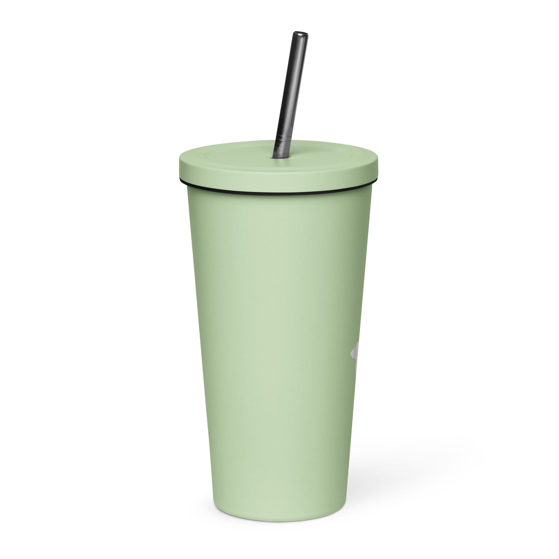 Insulated Tumbler with a Straw Color • tsgabrielle™ USA • • Insulated Tumbler with a Straw Color