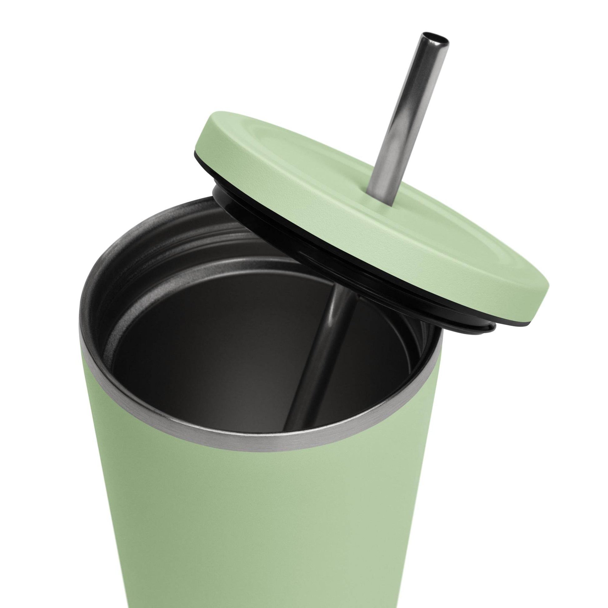 tsgabrielle • Insulated Tumbler with a Straw • Mint • 20 oz - 600 ml