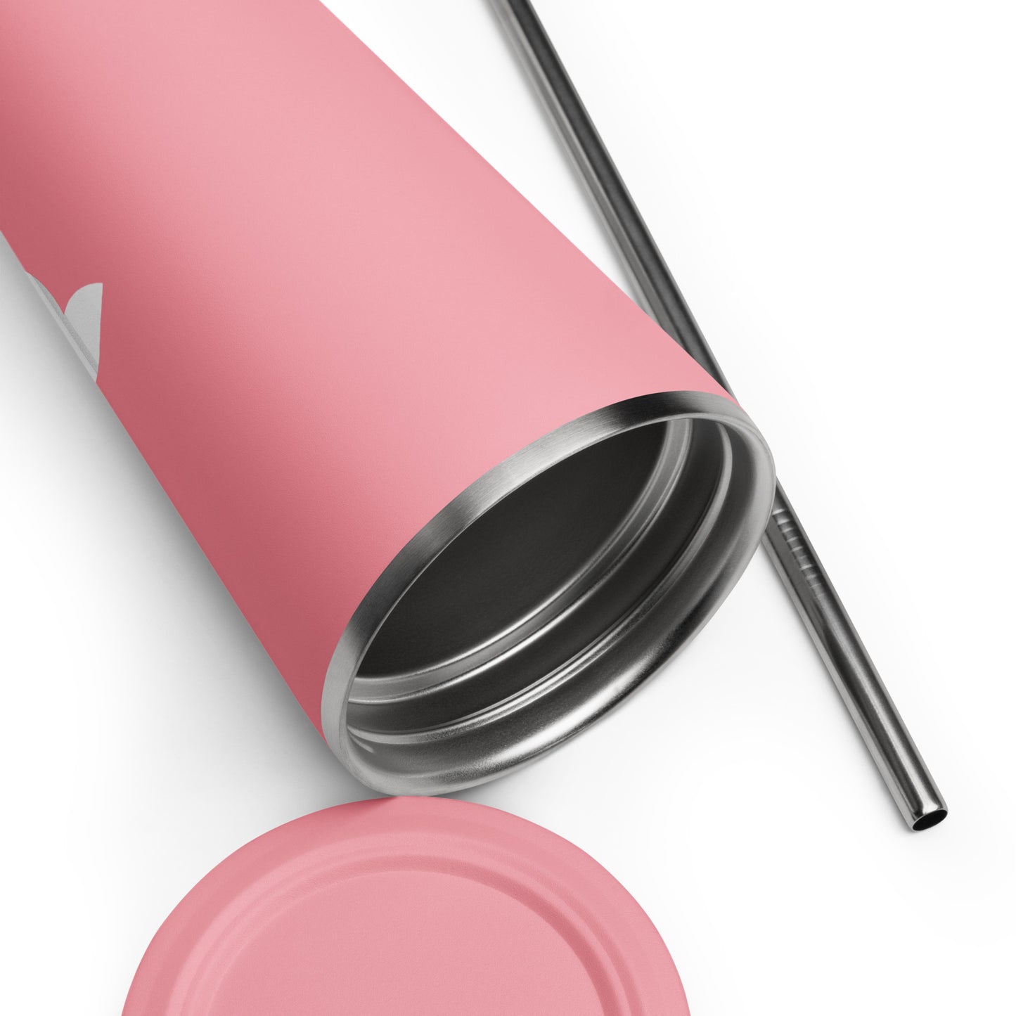 tsgabrielle • Insulated Tumbler with a Straw • Pink • 20 oz - 600 ml