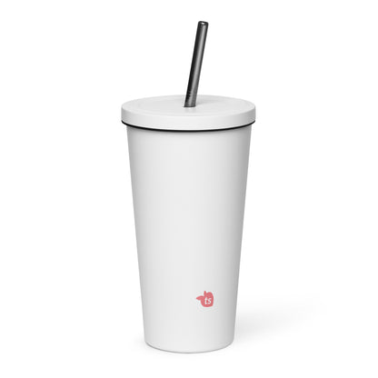 tsgabrielle™ • Insulated Tumbler with a Straw 2 • Unicorn by tsgabrielle™ • $34.44