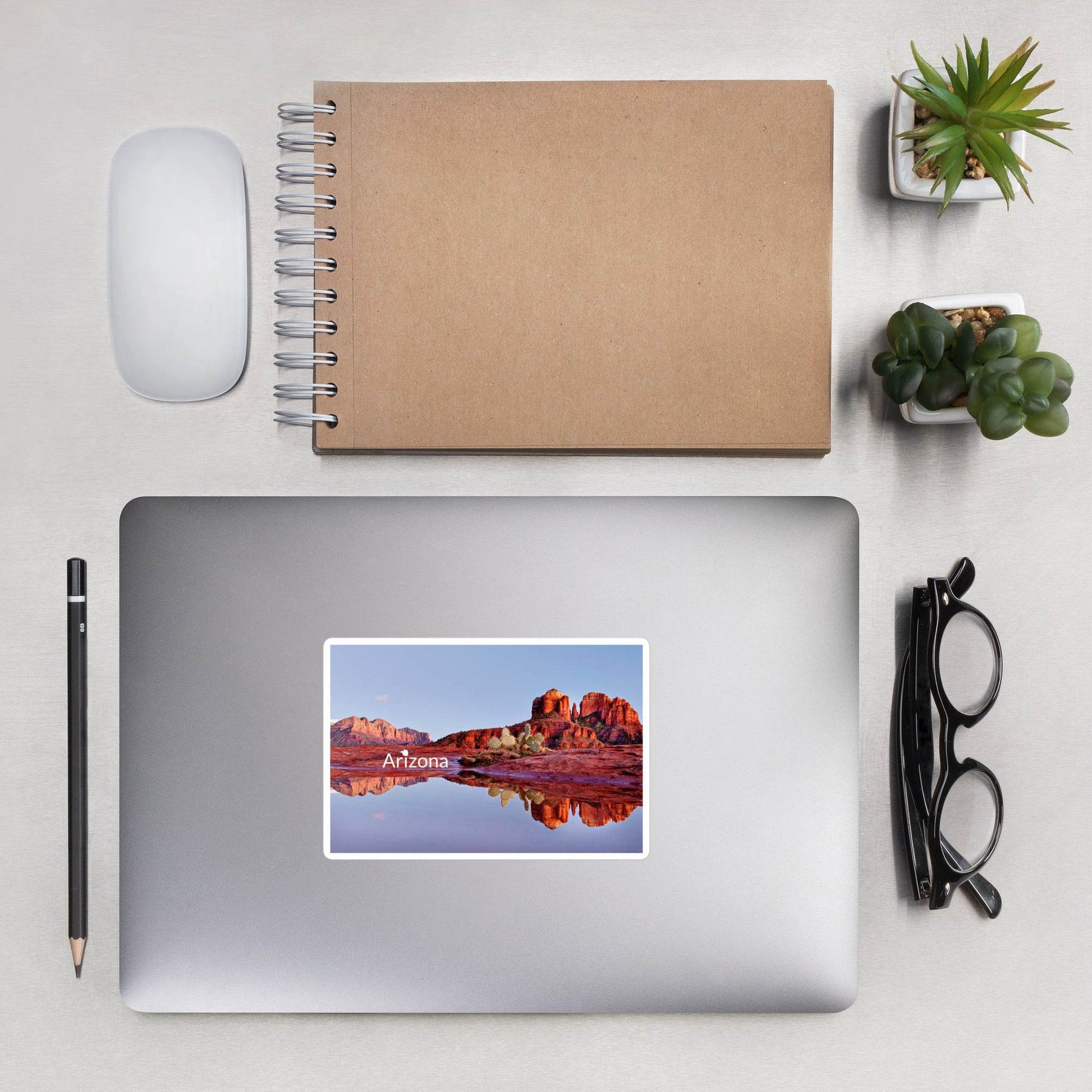 tsgabrielle • Arizona - Cathedral Rock in Sedona 2 • Stickers Bubble-Free • 3 Sizes