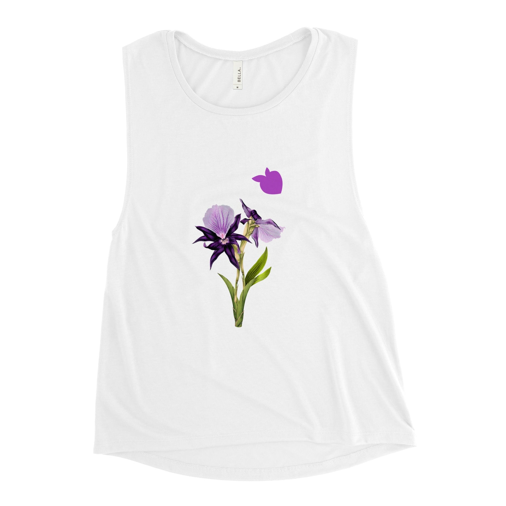 Ladies’ Muscle Tank - Flower • tsgabrielle™ USA • • Ladies’ Muscle Tank - Flower