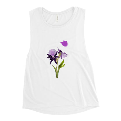 Ladies’ Muscle Tank - Flower • tsgabrielle™ USA • • Ladies’ Muscle Tank - Flower