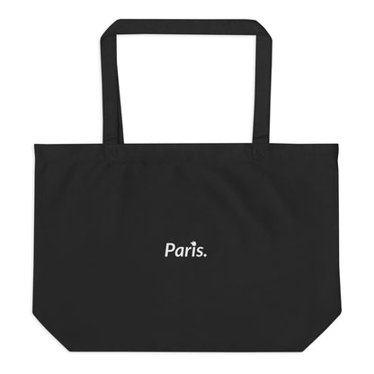 Large Organic Tote Bag (Paris) • tsgabrielle™ USA • • Large Organic Tote Bag (Paris)