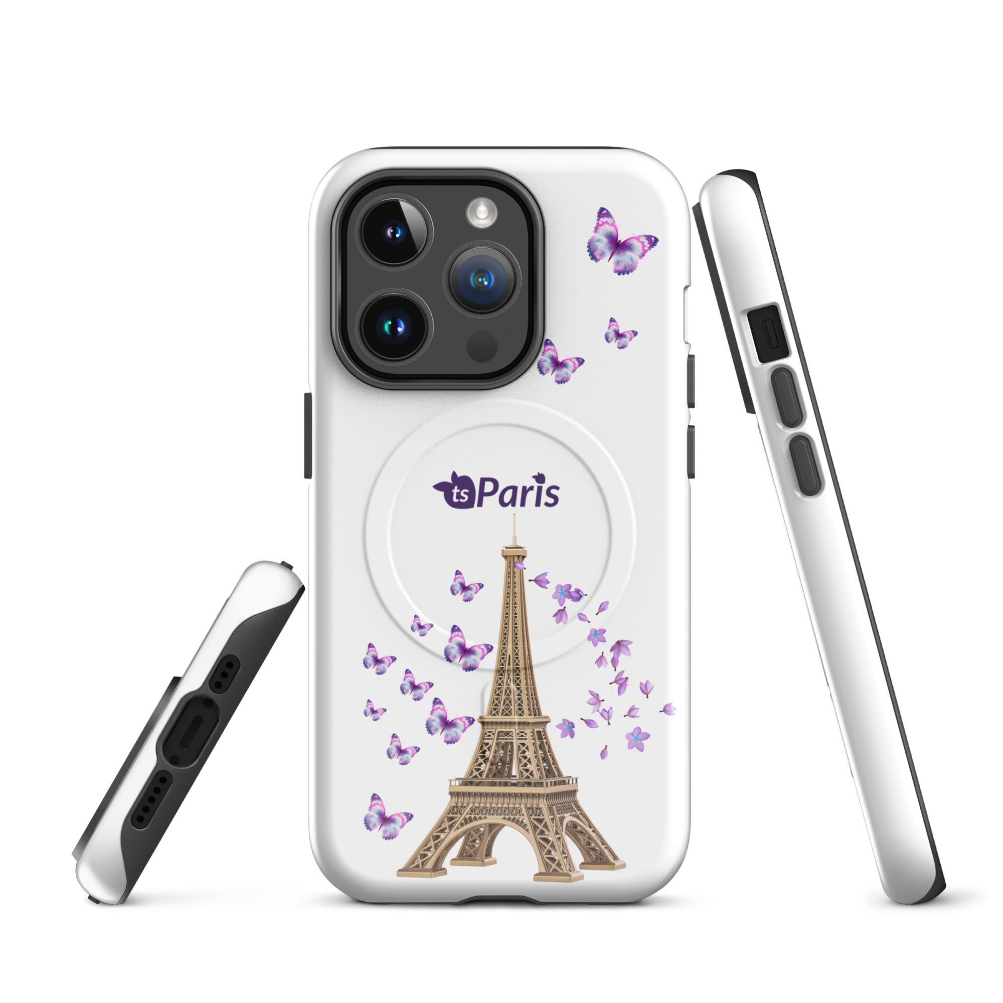 tsgabrielle® • Paris - La Tour Eiffel • Tough Case Compatible with iPhone® • MagSafe® • Latest Models •