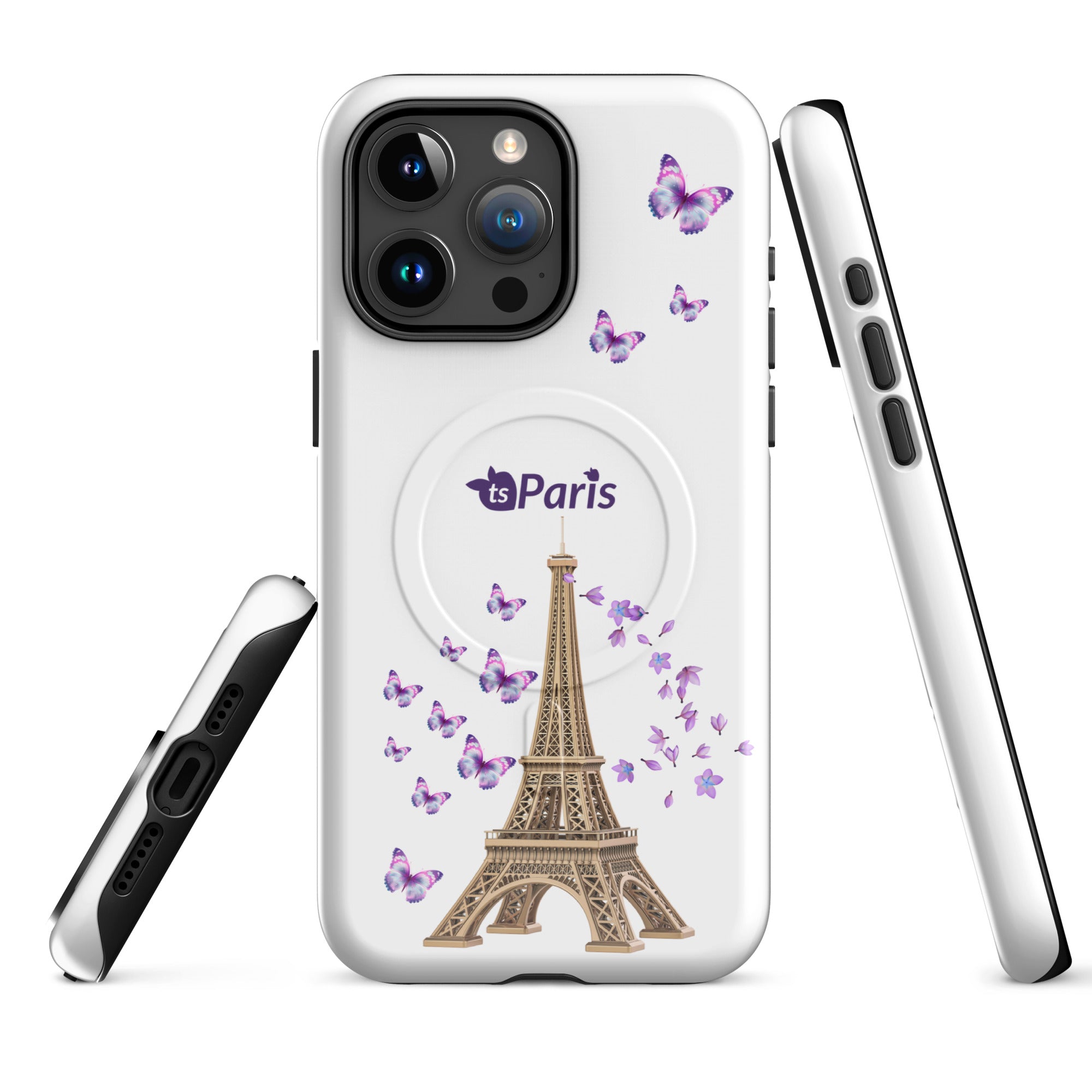tsgabrielle® • Paris - La Tour Eiffel • Tough Case Compatible with iPhone® • MagSafe® • Latest Models •