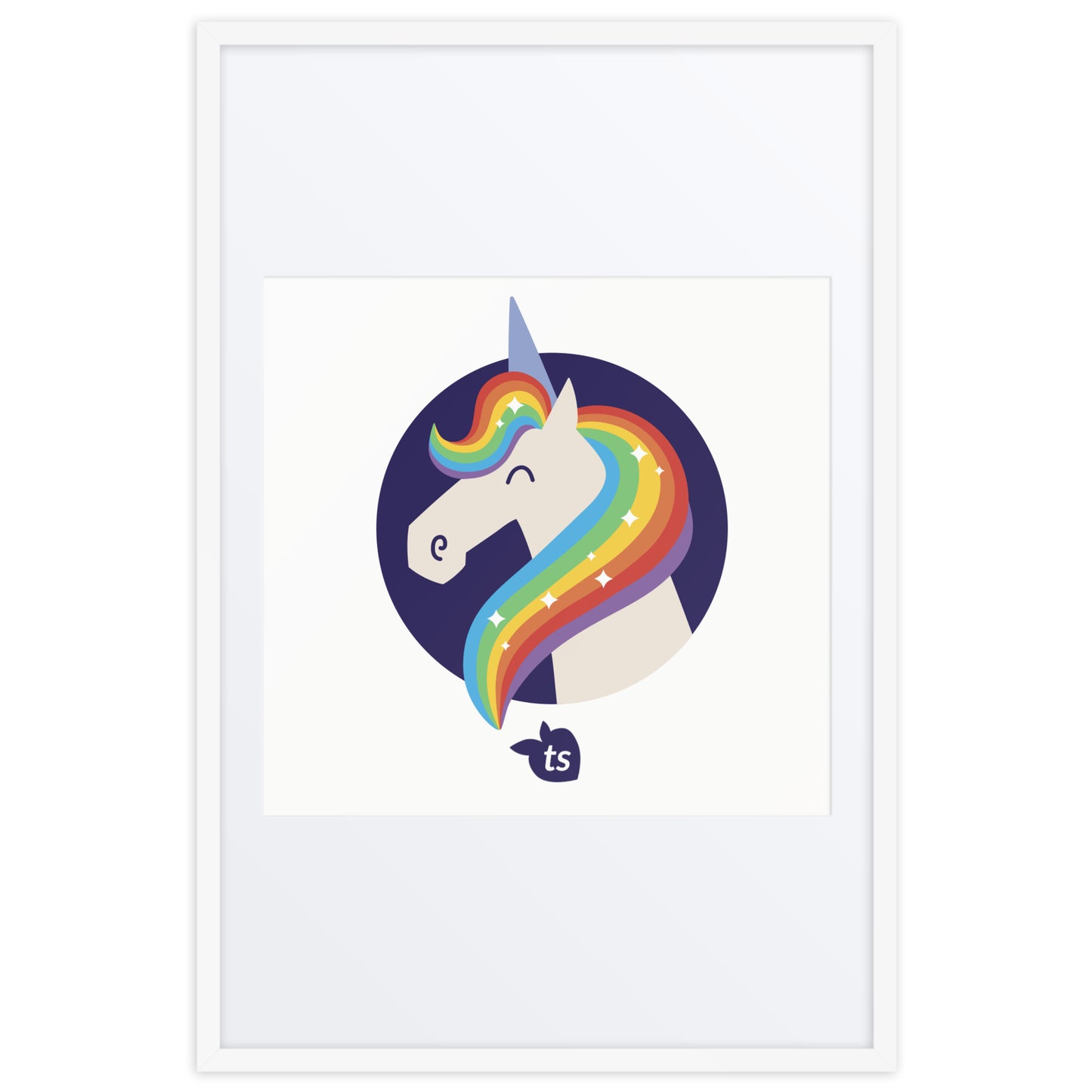 tsgabrielle™ • Framed Poster 4 • Unicorn by tsgabrielle™ • $118.49