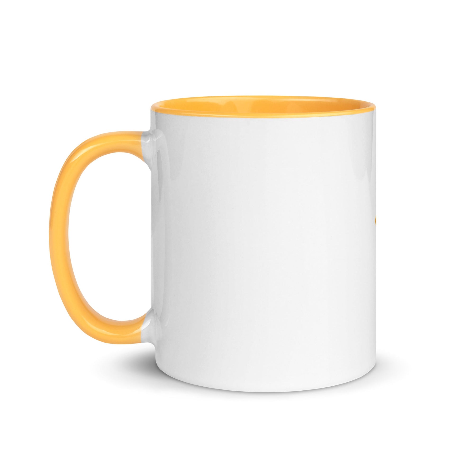 Mug with Color Inside Golden Yellow • tsgabrielle™ USA • • Mug with Color Inside Golden Yellow