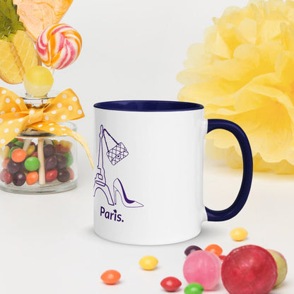 Mug with Color Inside (Paris)