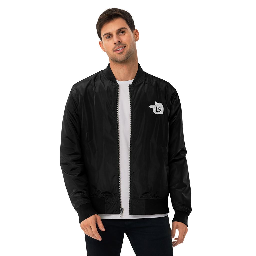 tsgabrielle® • Men's • Premium Bomber Jacket • Black