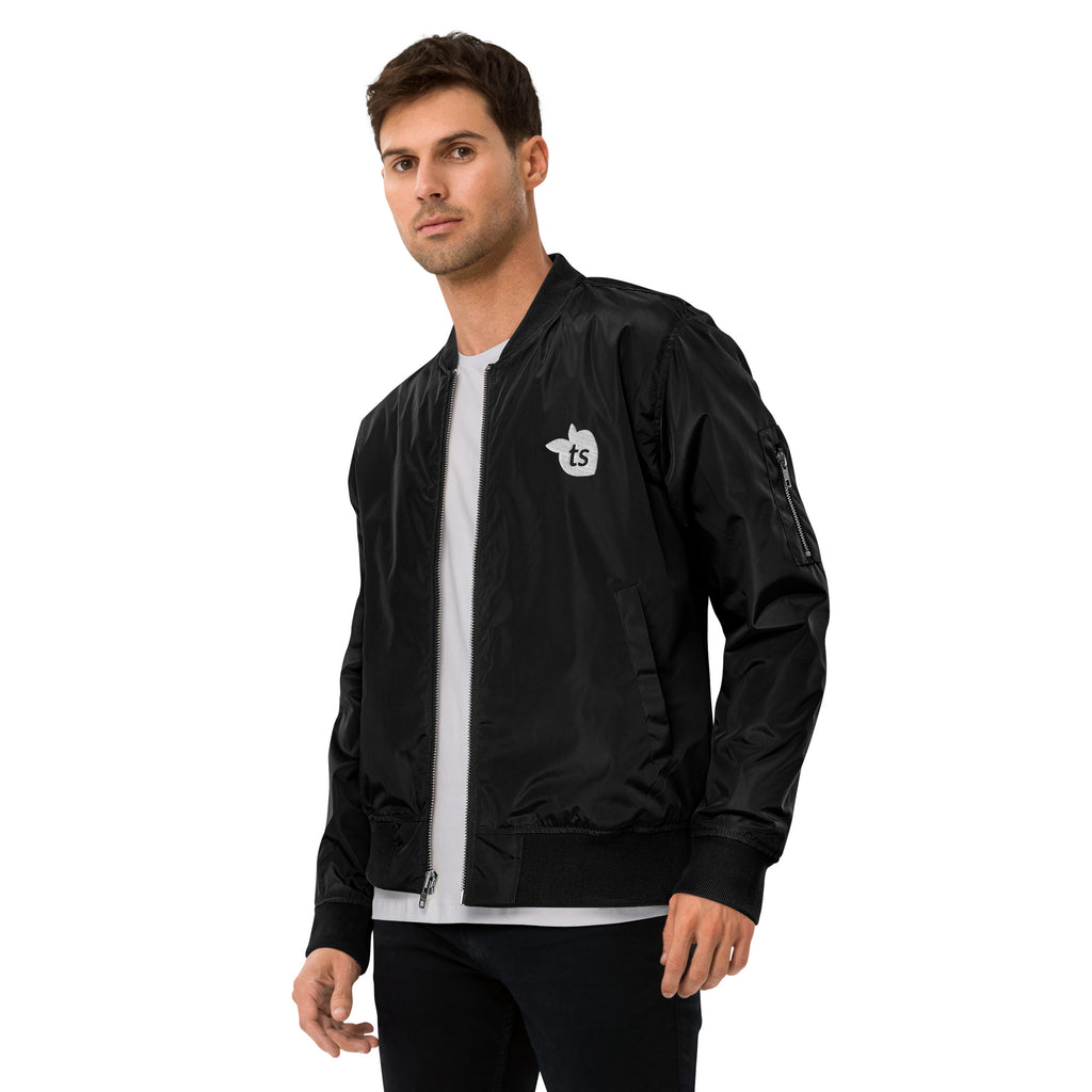 tsgabrielle® • Men's • Premium Bomber Jacket • Black