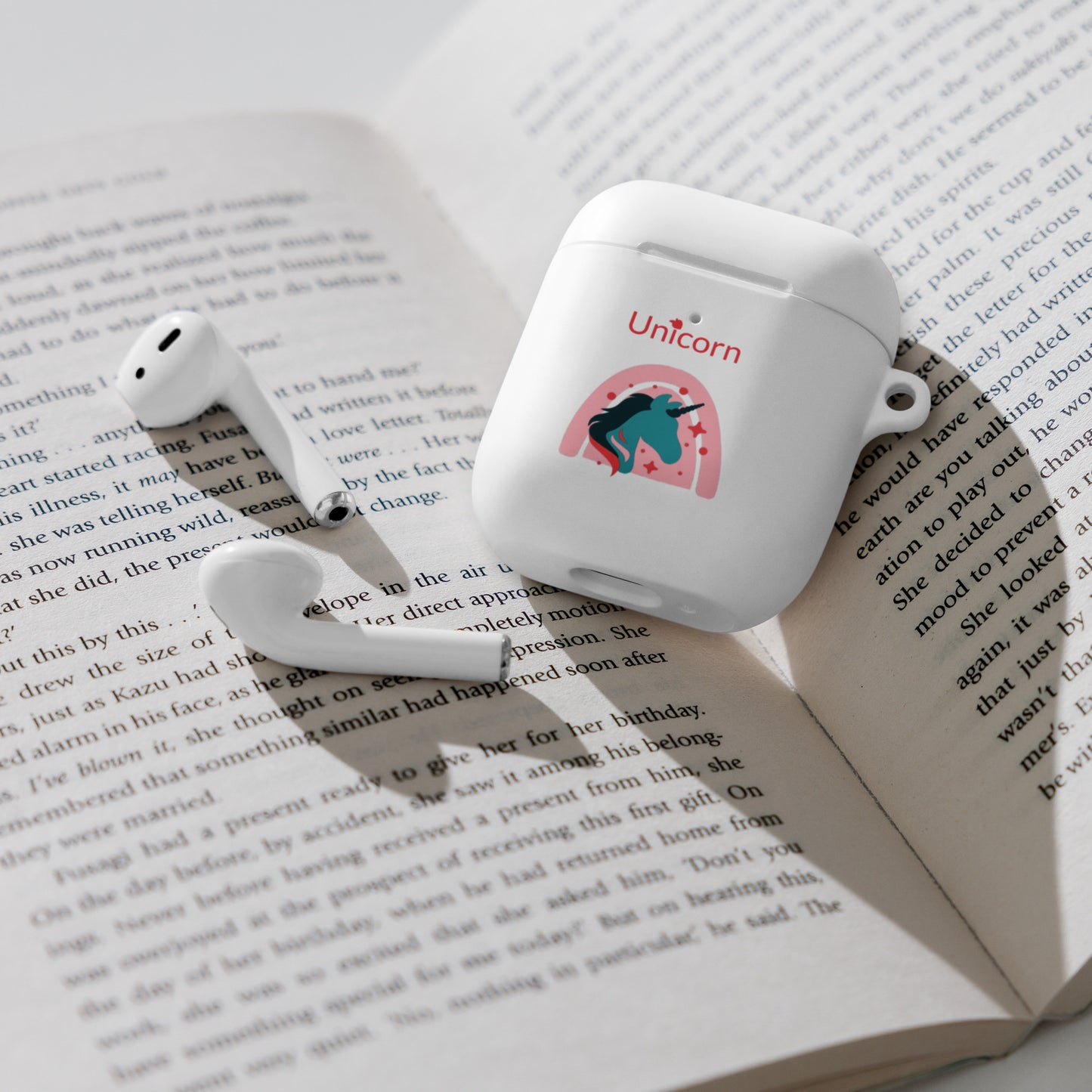 tsgabrielle • Unicorn - Seraphina • Case Compatible with AirPods® • White
