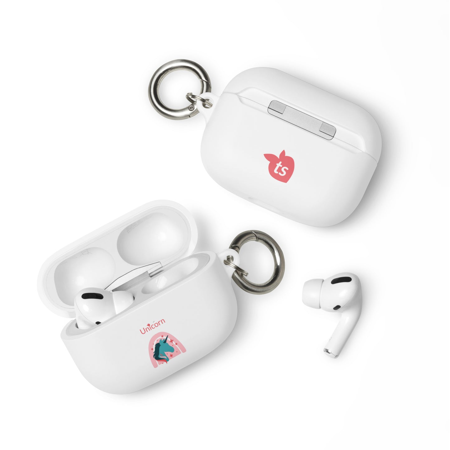 tsgabrielle • Unicorn - Seraphina • Case Compatible with AirPods® • White