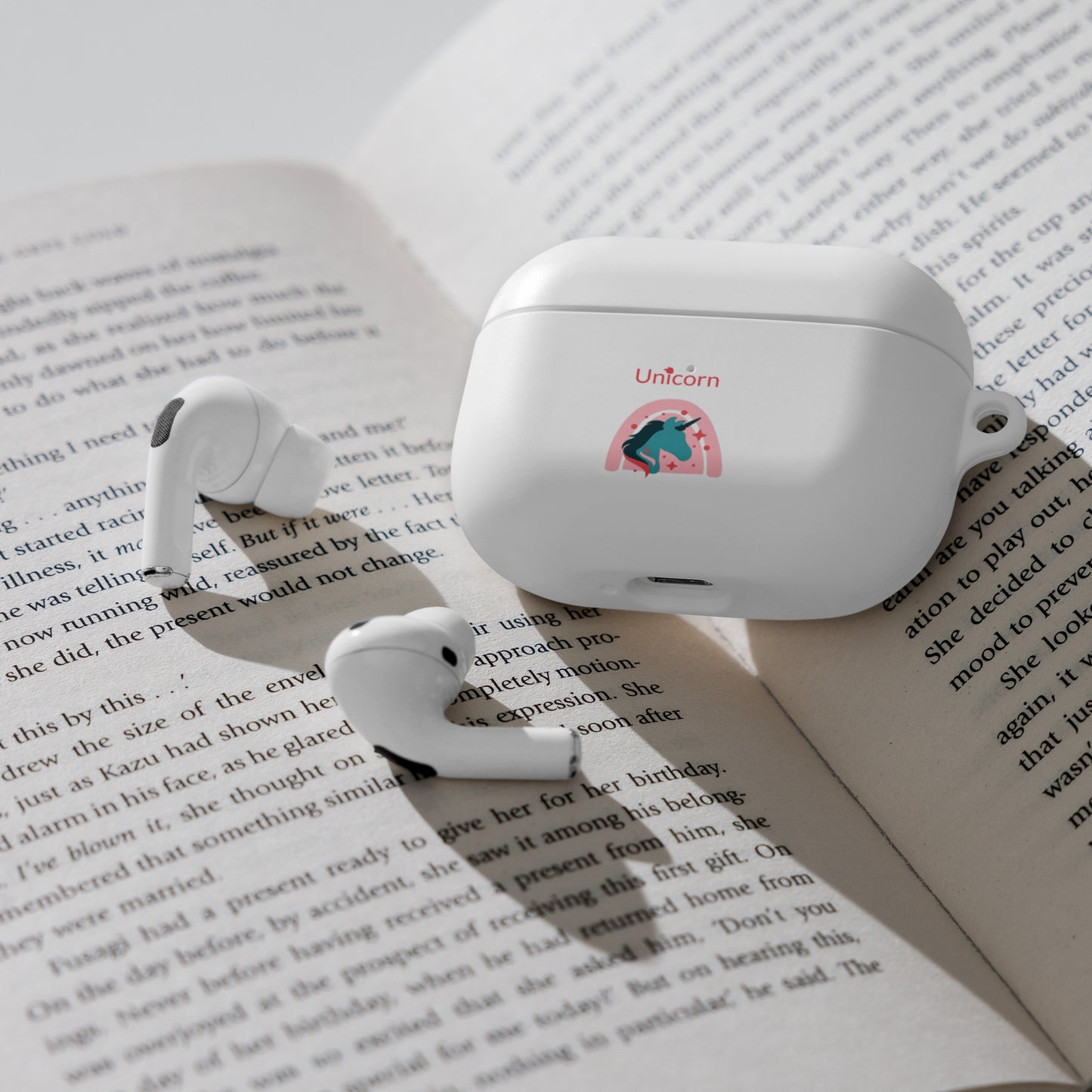 tsgabrielle • Unicorn - Seraphina • Case Compatible with AirPods® • White