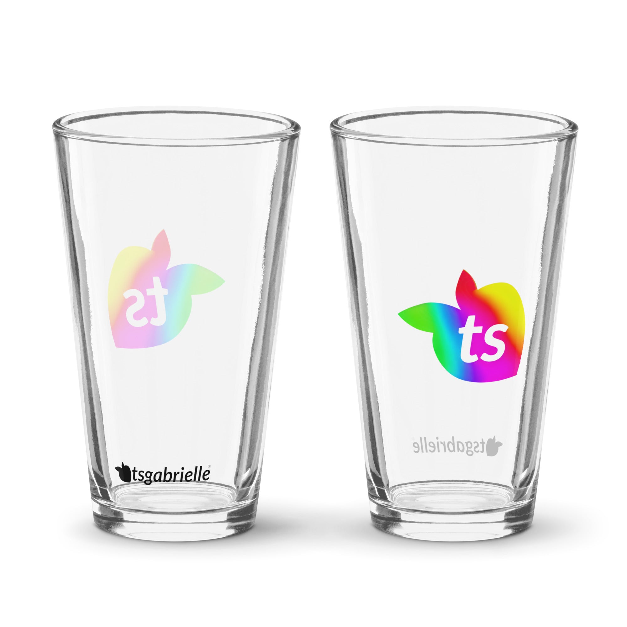tsgabrielle® • Pride 25 • Shaker Pint Glass • 473 ml