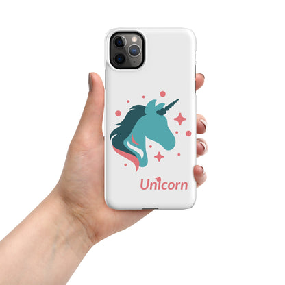 tsgabrielle™ • tsgabrielle™ • Snap Case Compatible with iPhone® (Unicorn 2) • Mobile Phone Cases • Snap Case Compatible with iPhone® (Unicorn 2) • TSG3 - UN01 - 2400029B4 • Product mockup