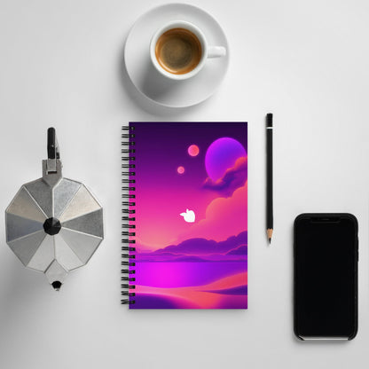 Spiral Notebook - Edition Spatial • tsgabrielle™ USA • • Spiral Notebook - Edition Spatial