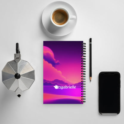 Spiral Notebook - Edition Spatial • tsgabrielle™ USA • • Spiral Notebook - Edition Spatial