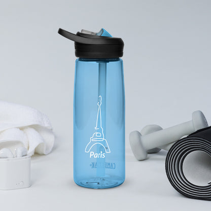 tsgabrielle • Paris - La Tour Eiffel • Sports Water Bottle • 5 Colors • 25 oz - 739 ml