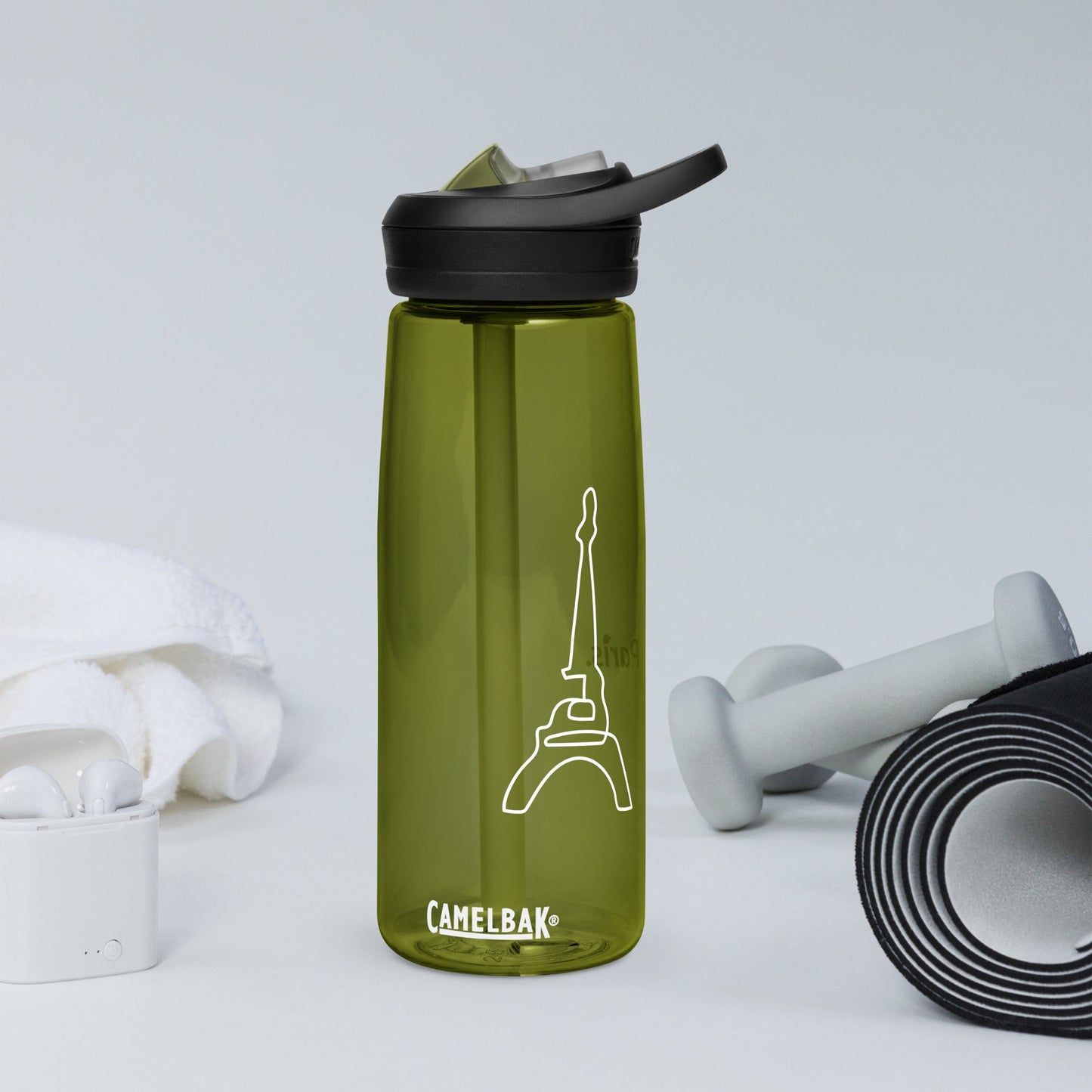 Sports Water Bottle Color (Paris)