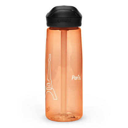 Sports Water Bottle Color (Paris) • tsgabrielle™ USA • • Sports Water Bottle Color (Paris)