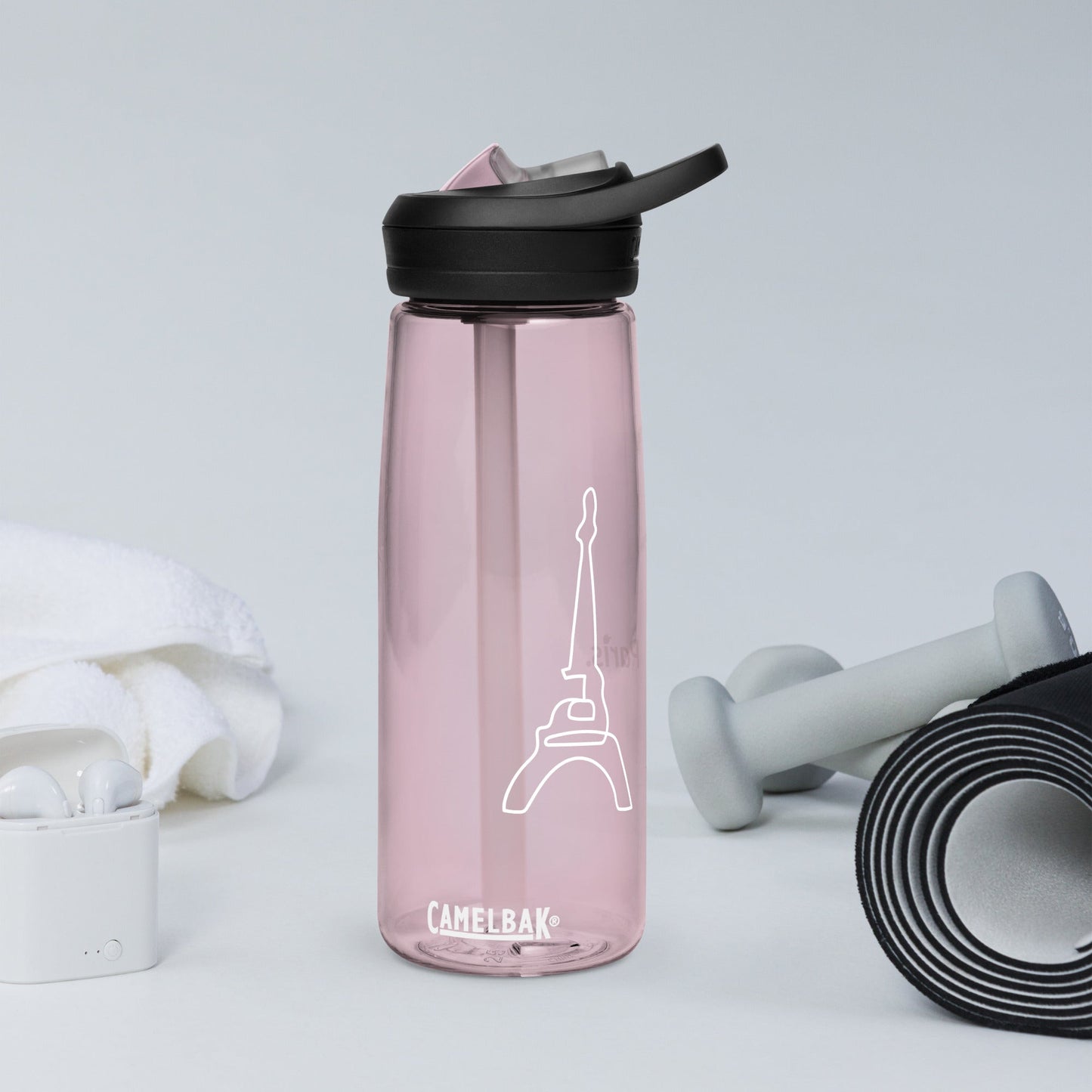 Sports Water Bottle Color (Paris) • tsgabrielle™ USA • • Sports Water Bottle Color (Paris)