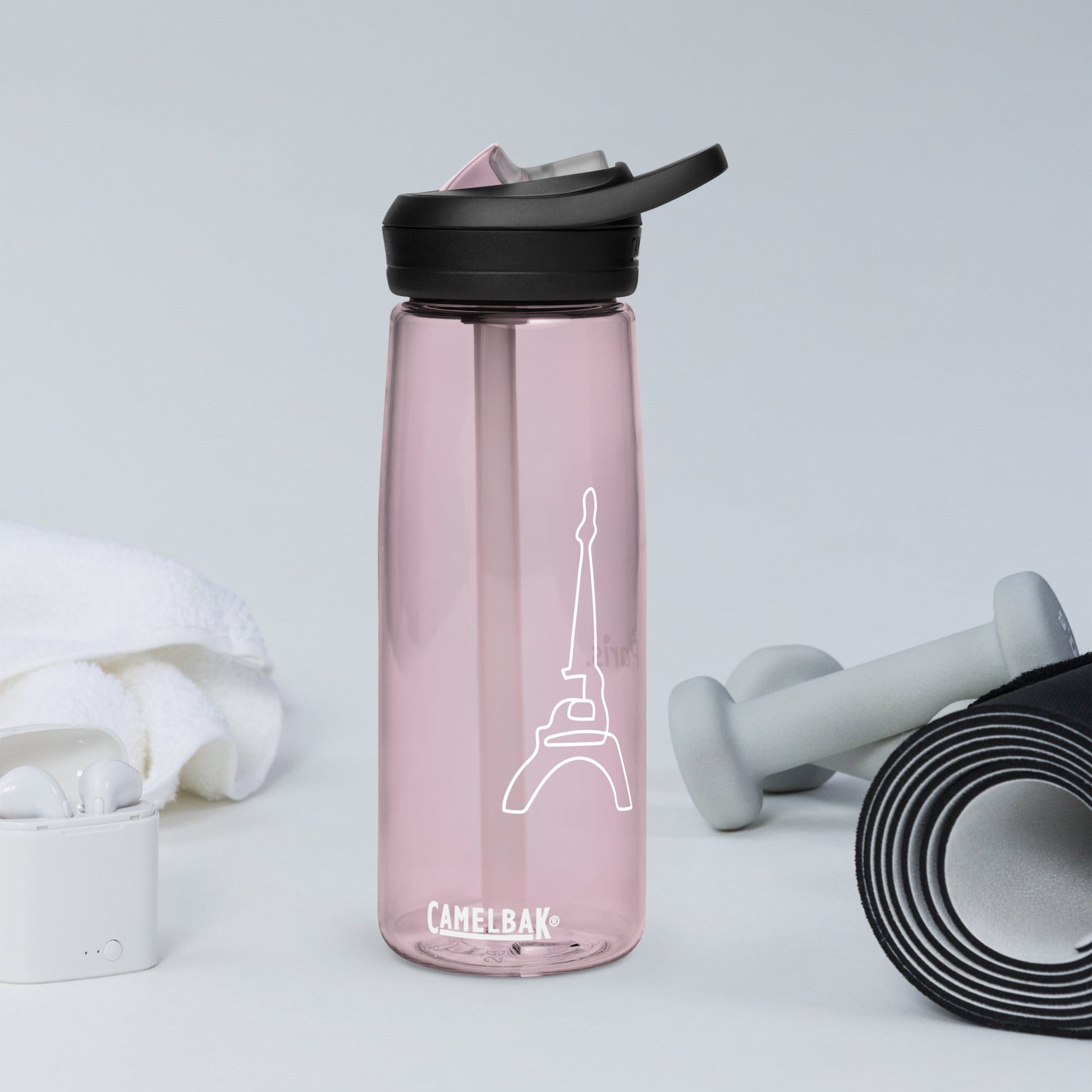 Sports Water Bottle Color (Paris) • tsgabrielle™ USA • • Sports Water Bottle Color (Paris)