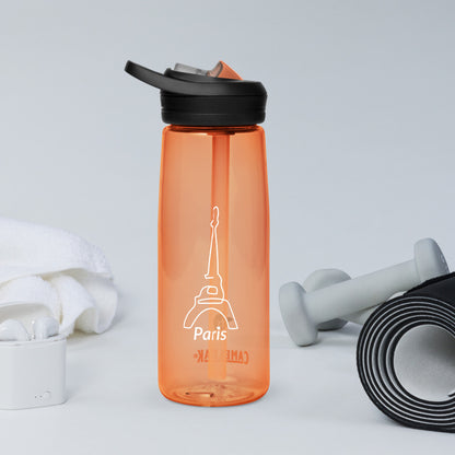 tsgabrielle • Paris - La Tour Eiffel • Sports Water Bottle • 5 Colors • 25 oz - 739 ml