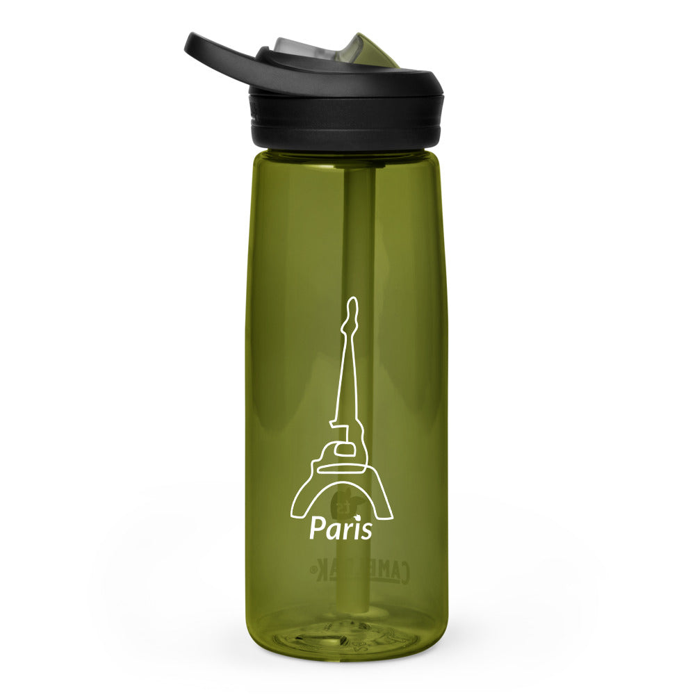 tsgabrielle • Paris - La Tour Eiffel • Sports Water Bottle • 5 Colors • 25 oz - 739 ml