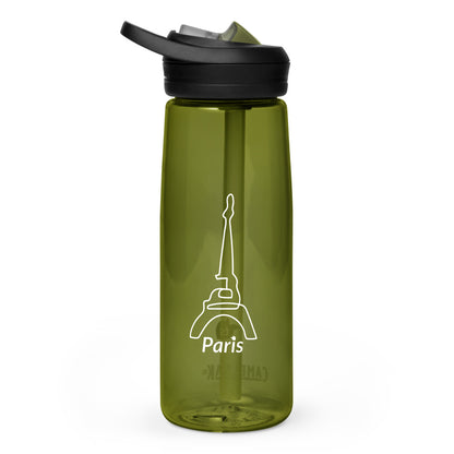 tsgabrielle • Paris - La Tour Eiffel • Sports Water Bottle • 5 Colors • 25 oz - 739 ml