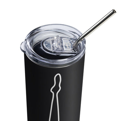 Stainless Steel Tumbler Black (Paris)