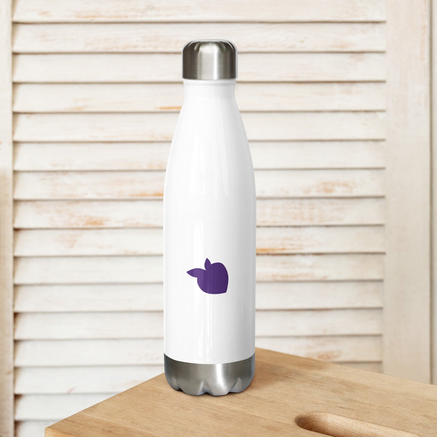 Stainless Steel Water Bottle White (Paris)