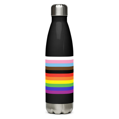 Steel Water Bottle Black (Paris) • tsgabrielle™ USA • • Steel Water Bottle Black (Paris)