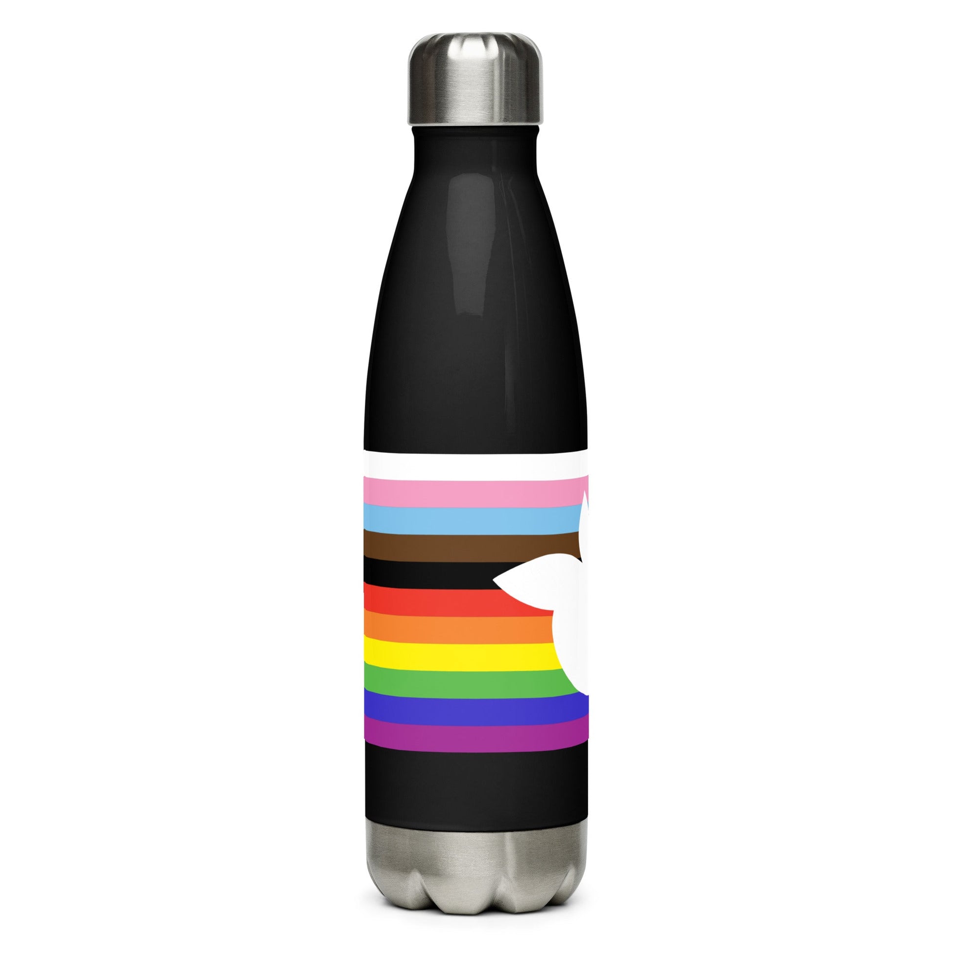 Steel Water Bottle Black (Paris) • tsgabrielle™ USA • • Steel Water Bottle Black (Paris)