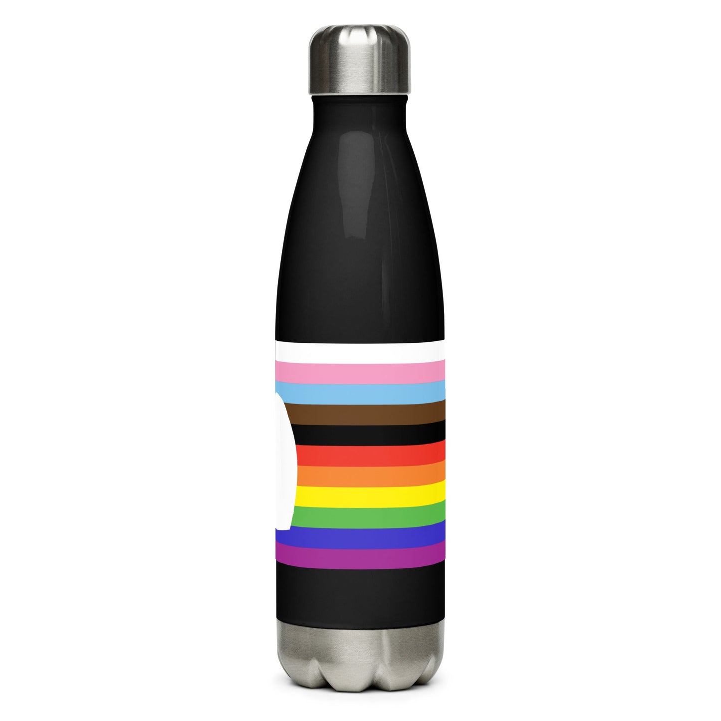 Steel Water Bottle Black (Paris) • tsgabrielle™ USA • • Steel Water Bottle Black (Paris)