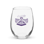 tsgabrielle® • Paris – The Louvre Pyramid • Stemless Wine Glass • 15 oz