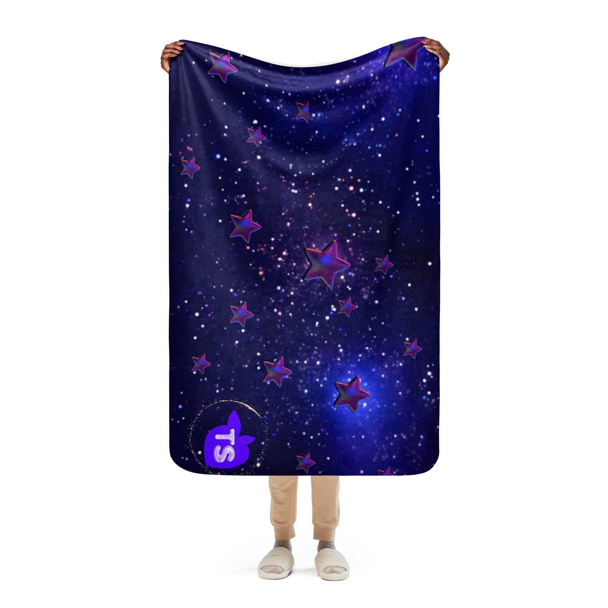 tsgabrielle • Édition Spatiale • Sherpa Blanket • 37″ × 57″ - tsgabrielle