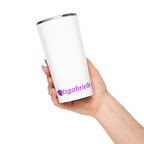 tsgabrielle® • Tapered Tumbler • White • Stainless Steel • 600 ml