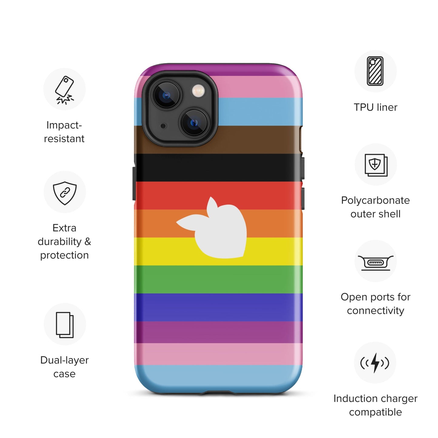 Tough Case for iPhone® (Pride 2024) • tsgabrielle™ USA • • Tough Case for iPhone® (Pride 2024)