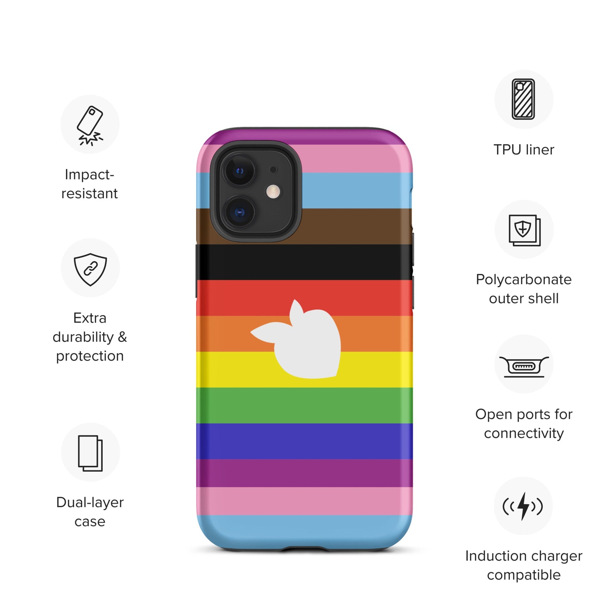 Tough Case for iPhone® (Pride 2024) • tsgabrielle™ USA • • Tough Case for iPhone® (Pride 2024)