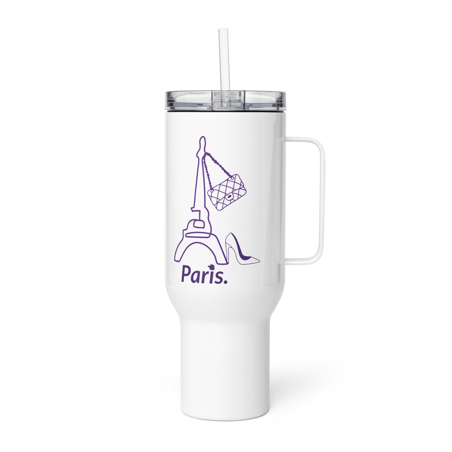 Travel Mug with a Handle (Paris)