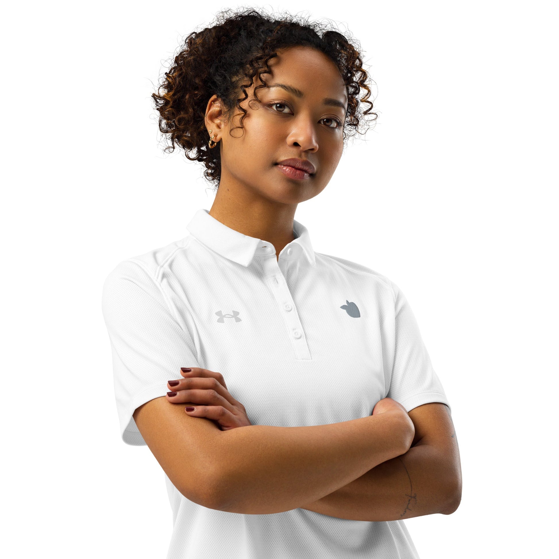 Under Armour® Trans / Women’s Polo White • tsgabrielle™ USA • • Under Armour® Trans / Women’s Polo White