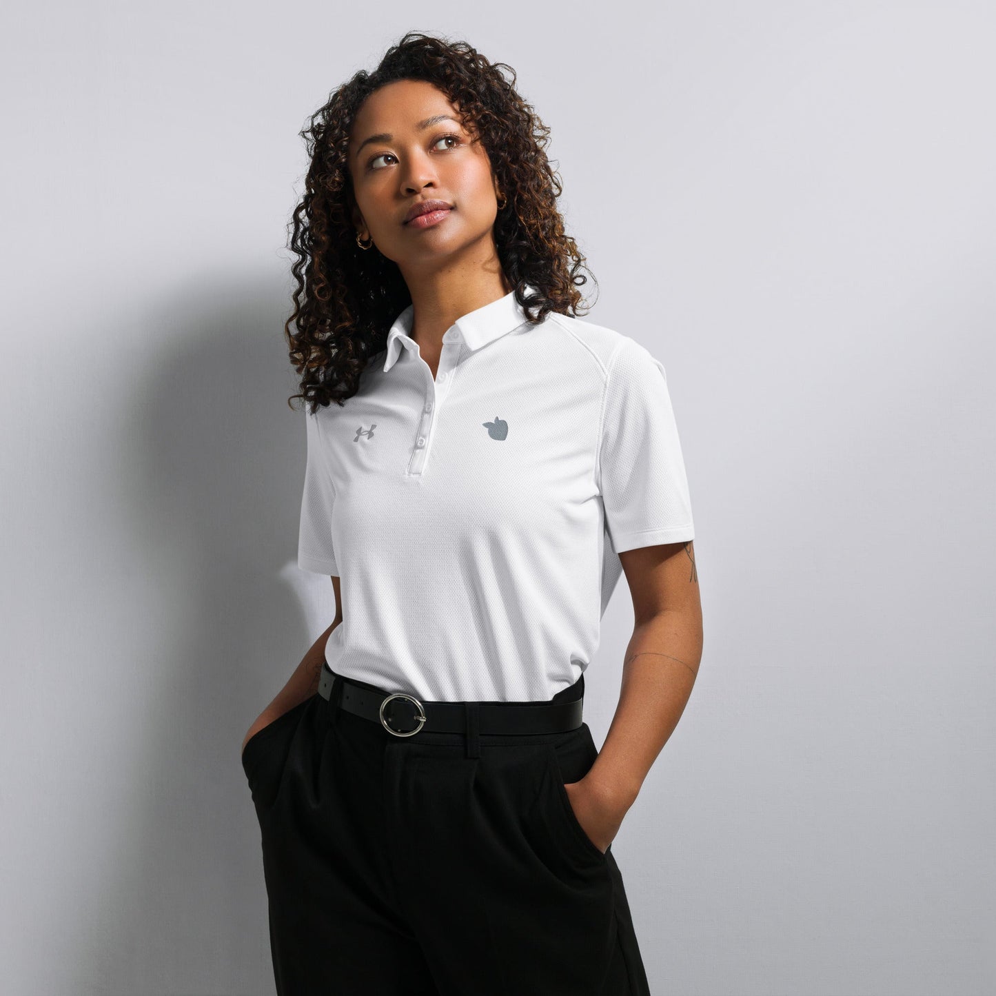 Under Armour® Trans / Women’s Polo White • tsgabrielle™ USA • • Under Armour® Trans / Women’s Polo White