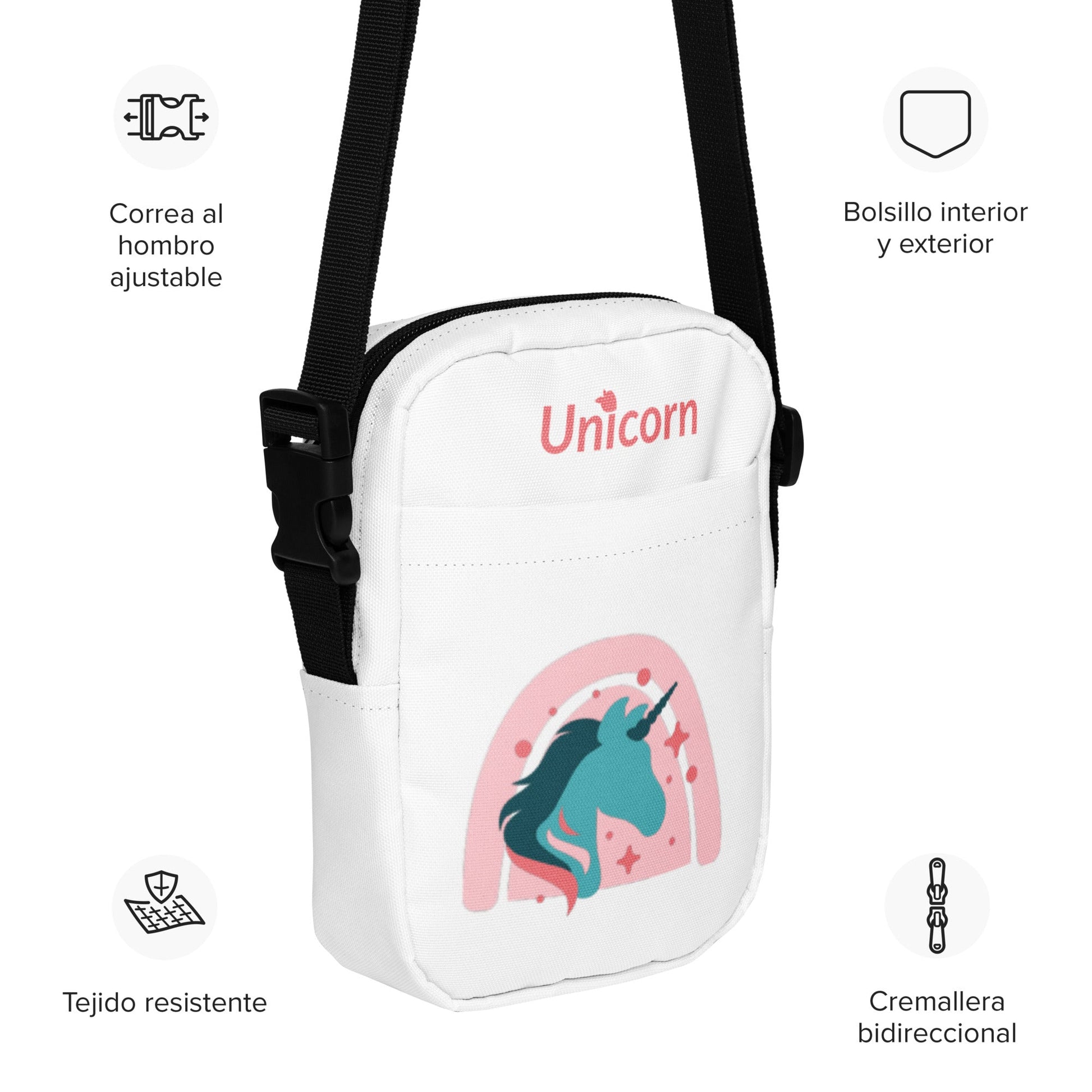 Utility Crossbody Bag (Unicorn) • tsgabrielle™ USA • • Utility Crossbody Bag (Unicorn)