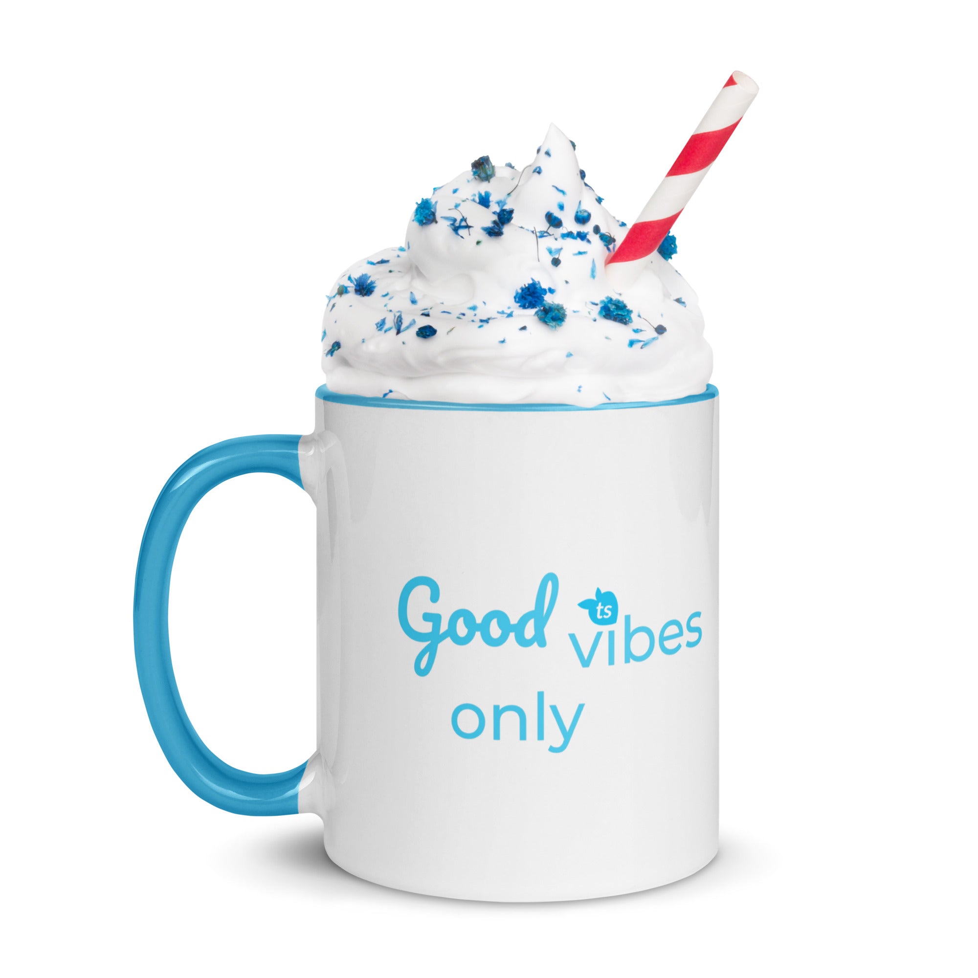 tsgabrielle® • Good Vibes Only • Mug with Color Inside • Ceramic • 325 ml