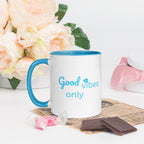 tsgabrielle® • Good Vibes Only • Mug with Color Inside • Ceramic • 325 ml